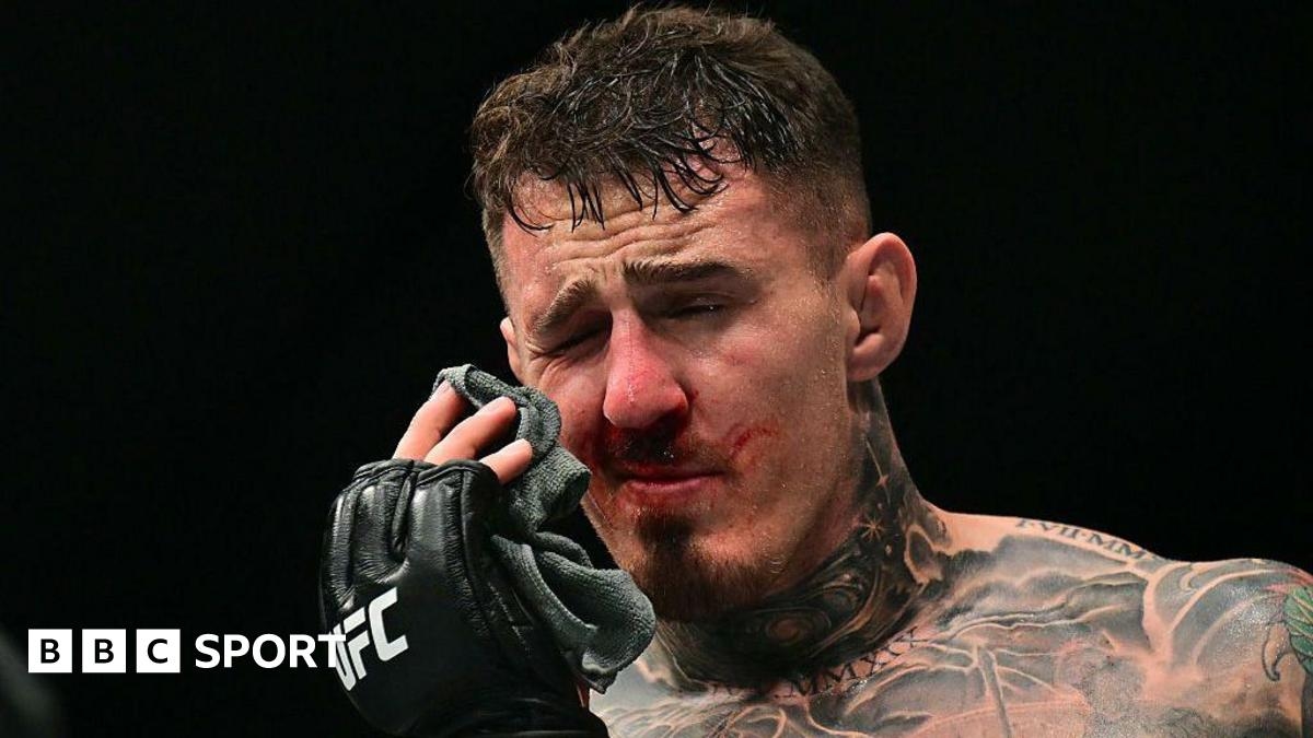 'Why are you booing?' - Furious Aspinall retains UFC title after eye poke