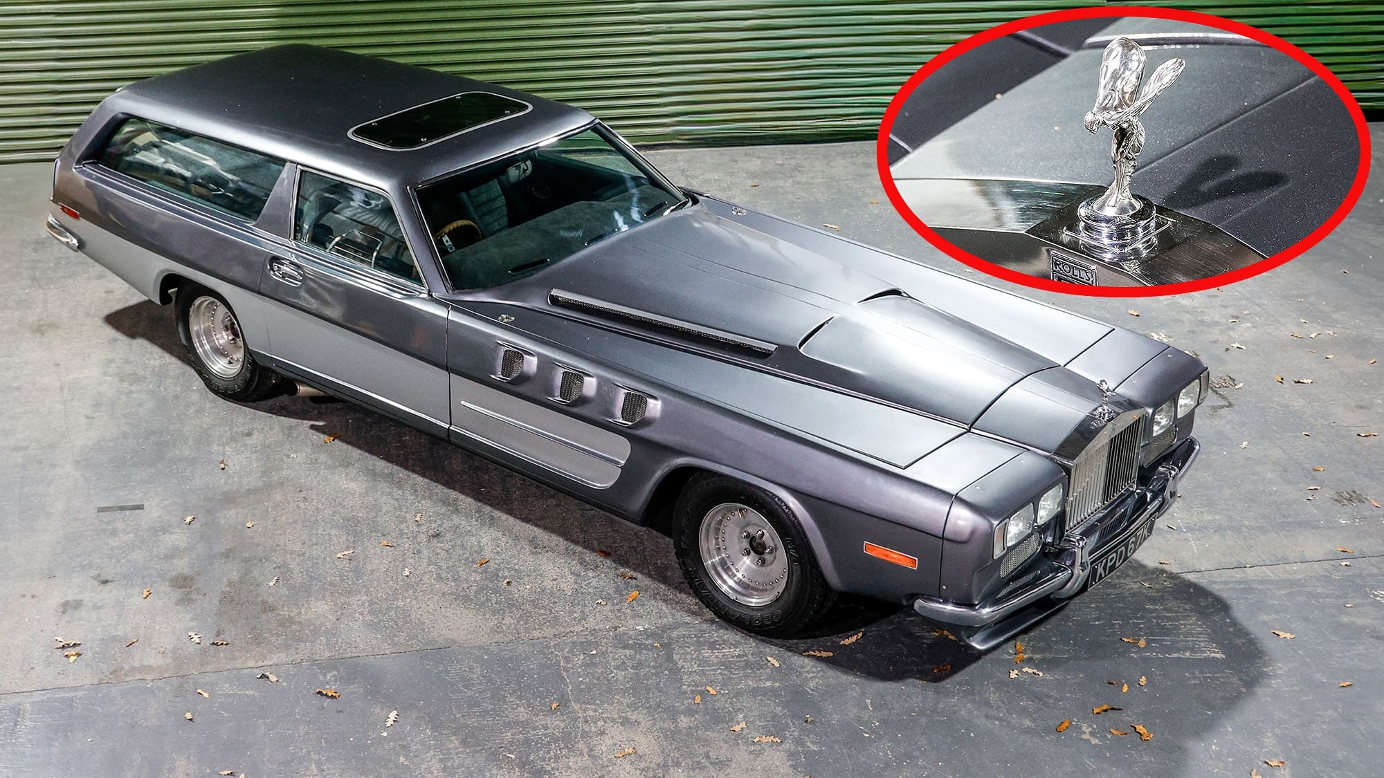 27 litrelik uçak motorlu "Canavar"ın müzayedesi: Rolls-Royce, bu arabanın Spirit of Ecstasy'yi taşımasından rahatsız.