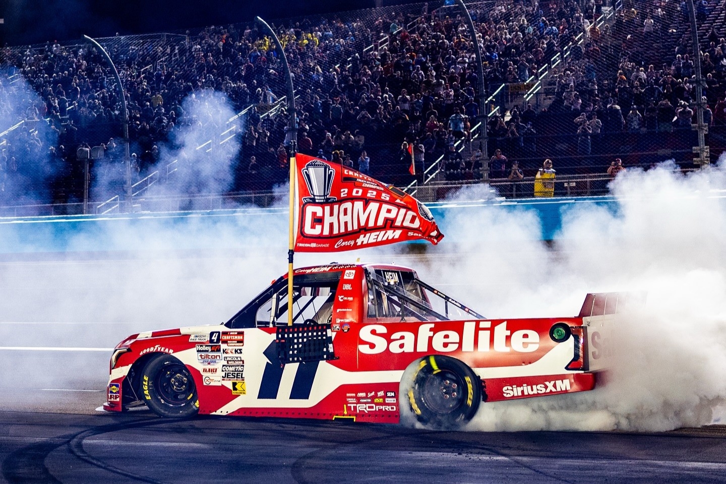 COREY HEIM OF MARIETTA, GEORGIA IS YOUR 2025 NASCAR CRAFTSMAN TRUCK SERIES CHAMPION