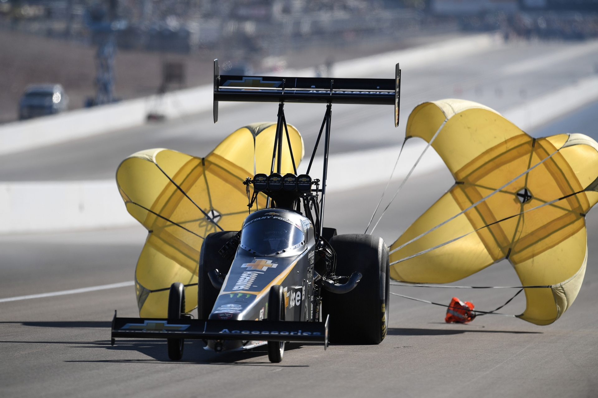 PROCK, FORCE, ANDERSON & HERRERA QUALIFY NO. 1 AT NHRA NEVADA NATIONALS