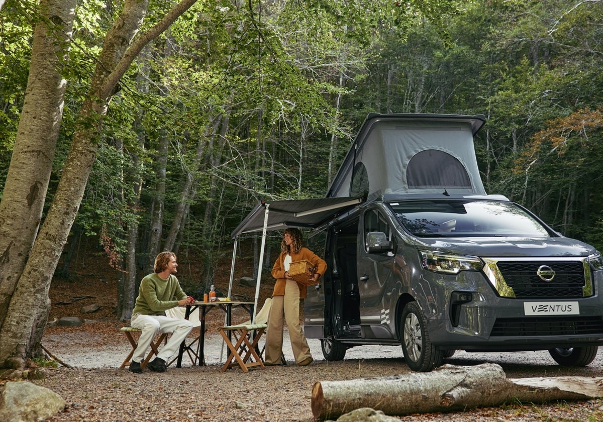 Questo è il Townstar Evalia Ventus, il camper della Nissan.