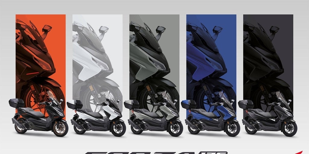 Die Forza-Reihe von Honda wird im Jahr 2026 in neuen Farben erhältlich sein.