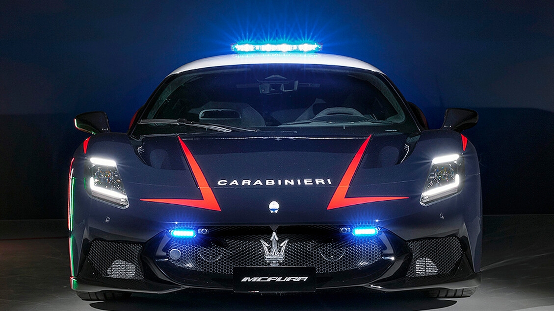 Maserati McPura: безопасность и производительность на службе карабинеров