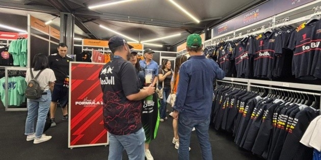 I fan riempiono i negozi di F1