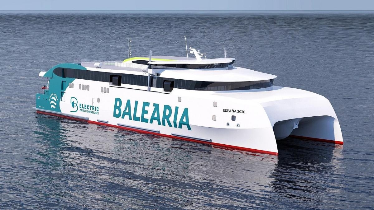 State-of-the-art batteries and ultra-fast charging: this is the first electric ferry connecting Europe with Africa.