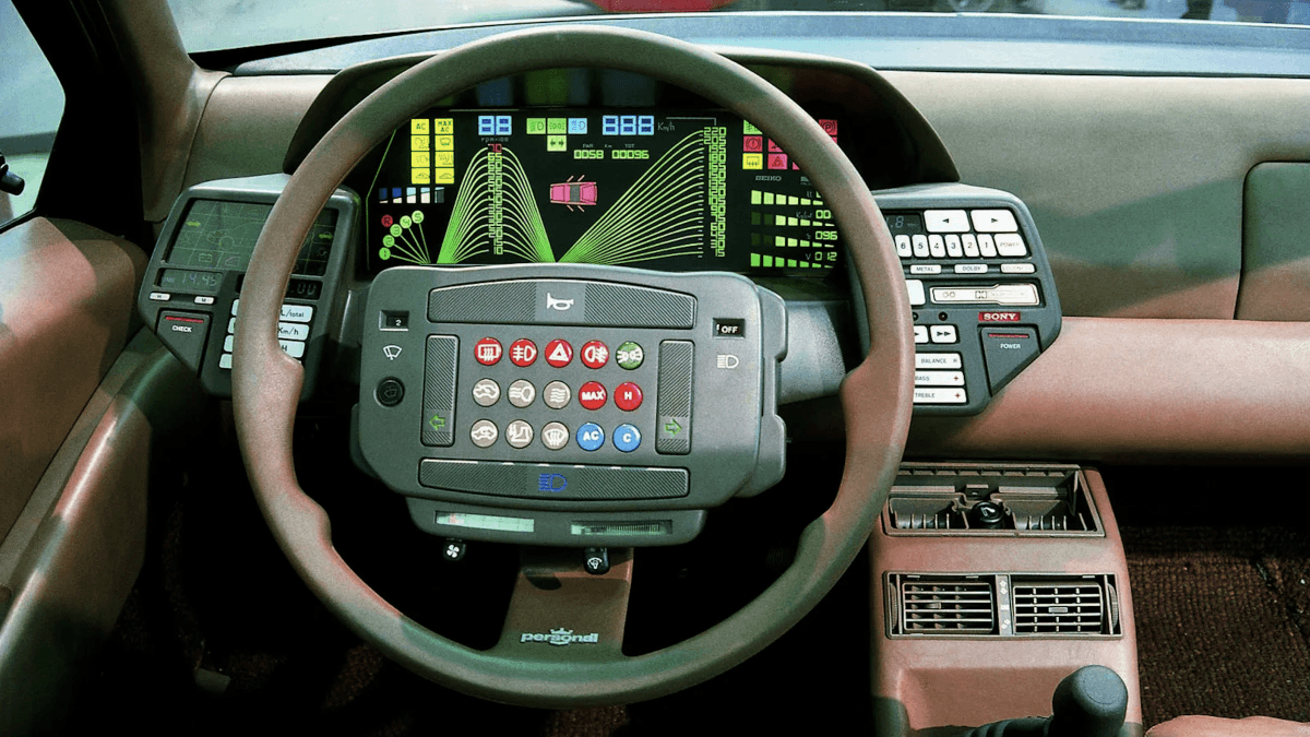 Lancia Orca, the car that dreamed of being digital before its time: the industry continued to rely on the economy and reliability of analog in the 1980s.