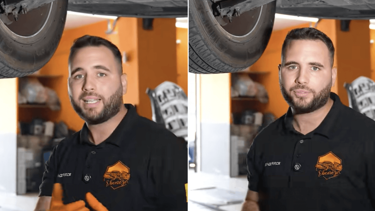 Juan José, mechanic: “If you don't do the alignment properly, you can ruin the tire and then the bill will be very expensive.”