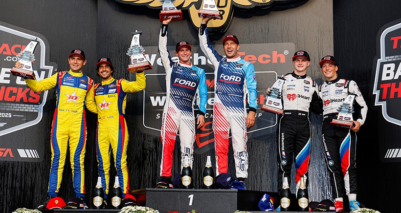 Ford, Brickyard Zaferiyle IMSA "Büyük Yarış" Galibiyet Serisini Sürdürdü