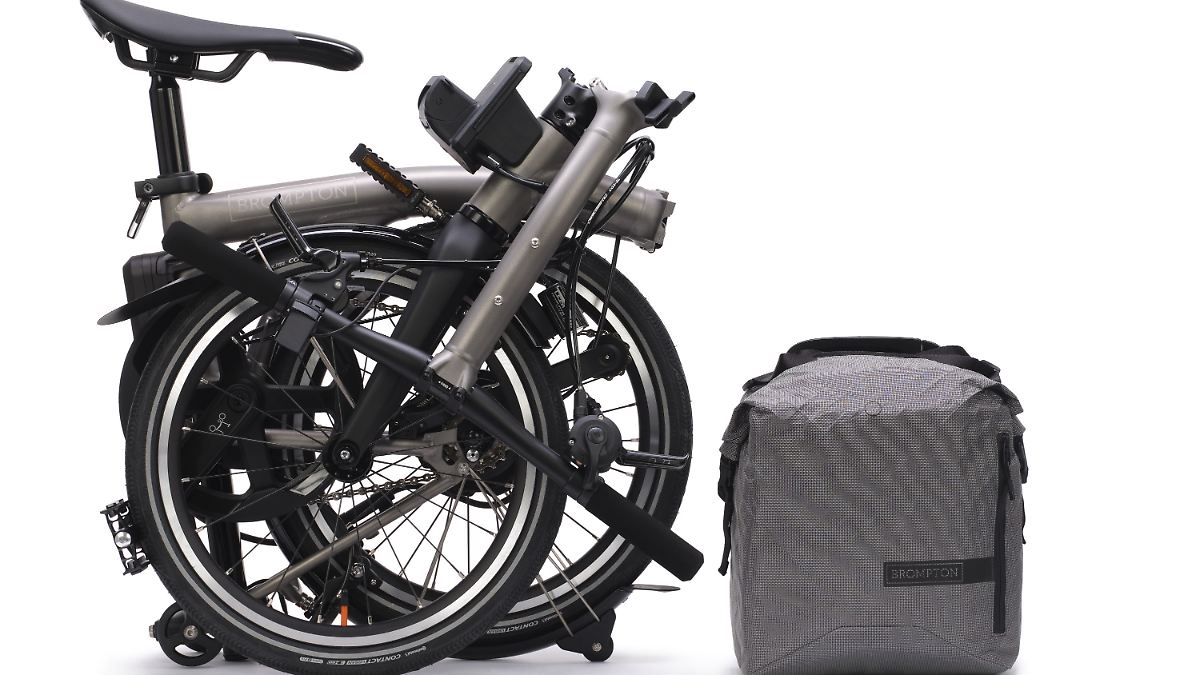 Kleines Rad, große Neuerung: Brompton Electric: eMotiq für 16-Zöller - Antrieb im Rücken