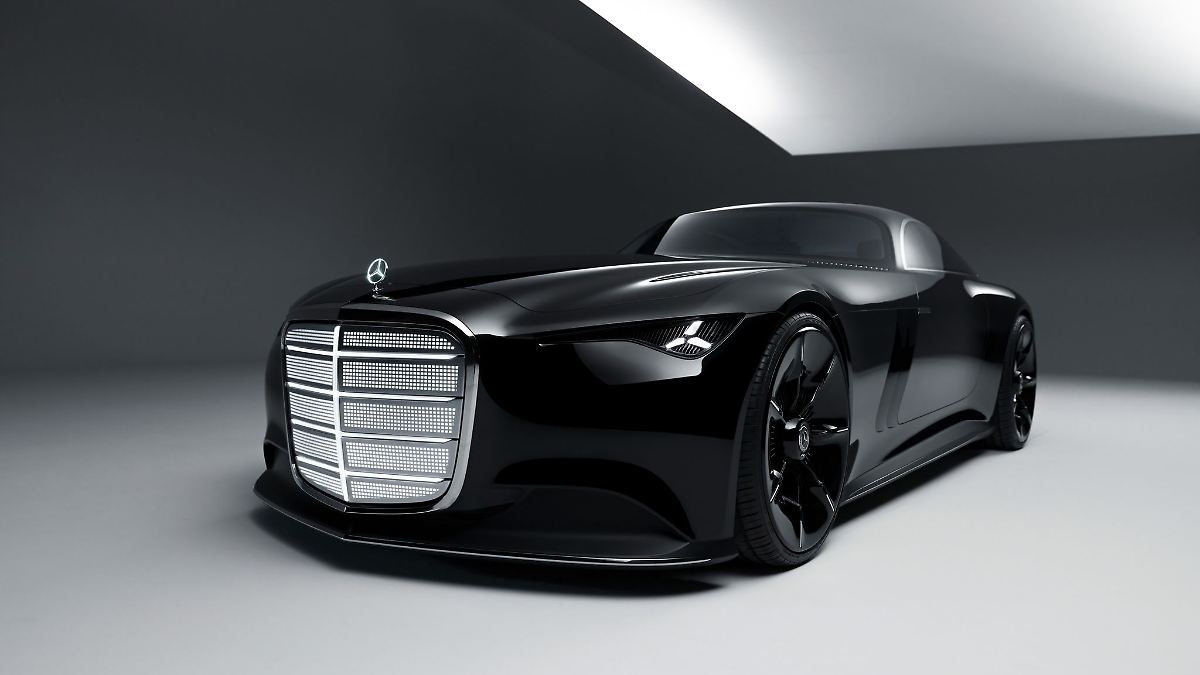 New luxury concept car for the electric era: Mercedes-Benz Vision Iconic – the motorway courier of the future