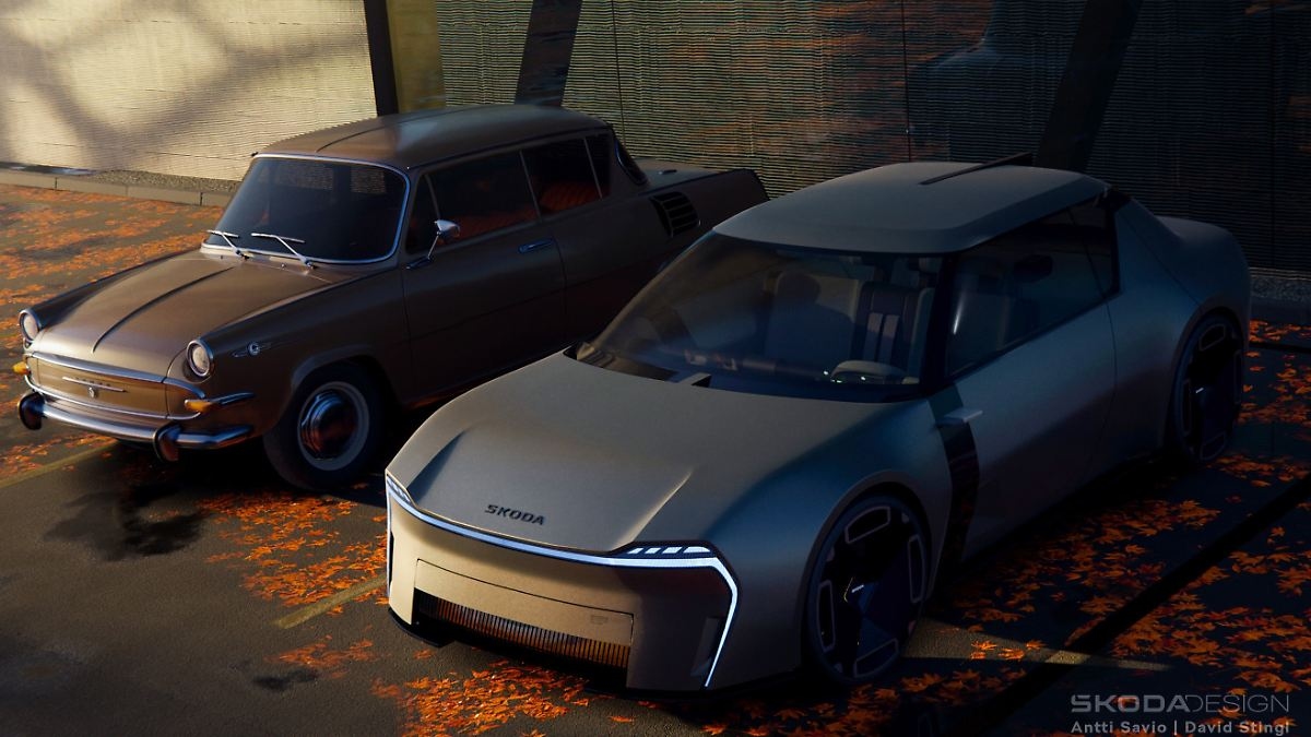 Un recuerdo de un modelo de los años 60: Skoda MBX 2.0 - Una mirada retrospectiva a un futuro virtual