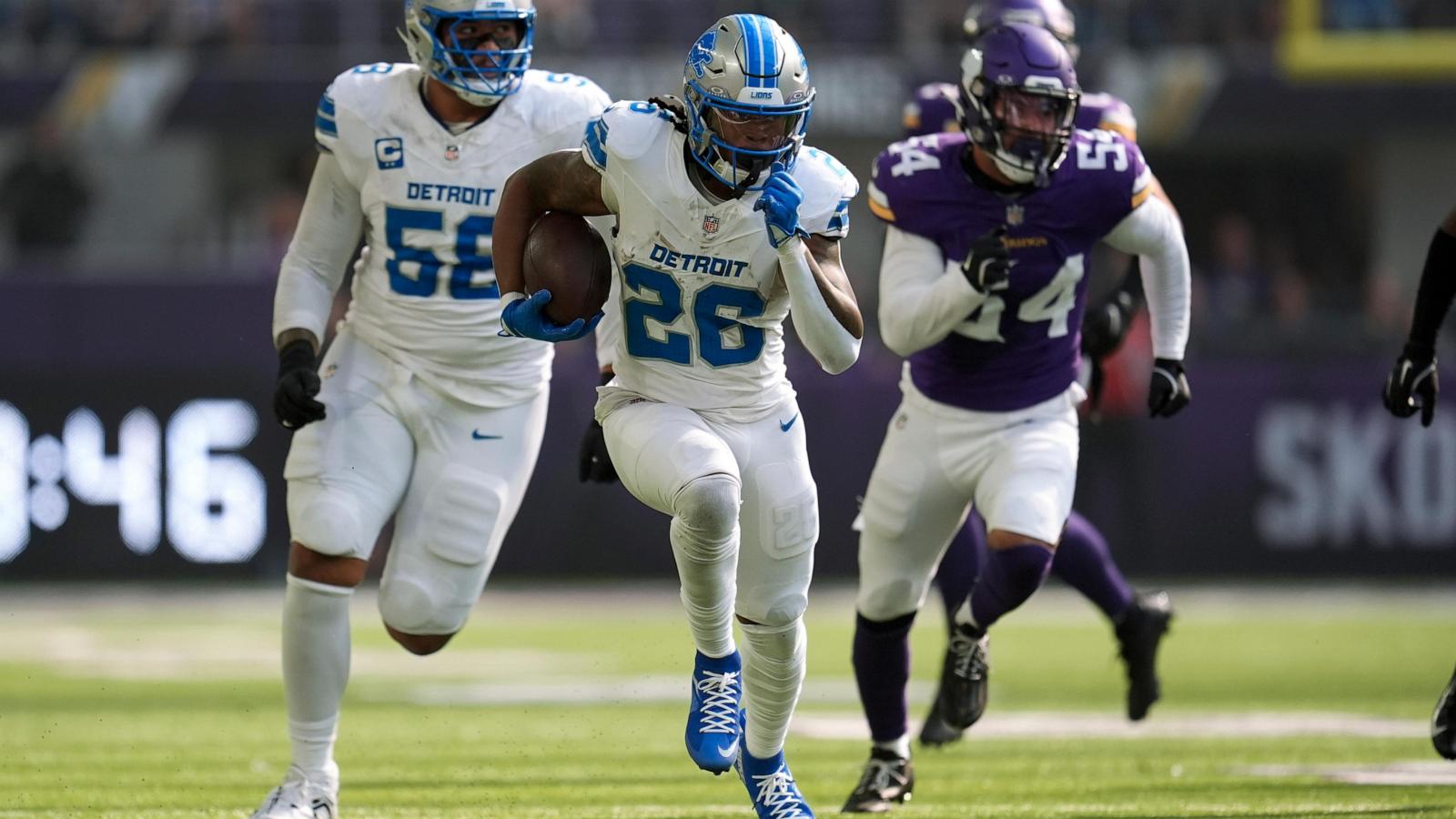 Lions Edge Unbeaten Vikings 31-29 with Late Field Goal in NFC North Showdown